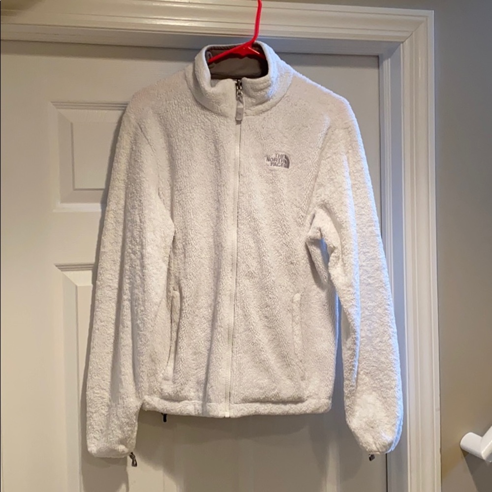 North Face full zip fleece jacket